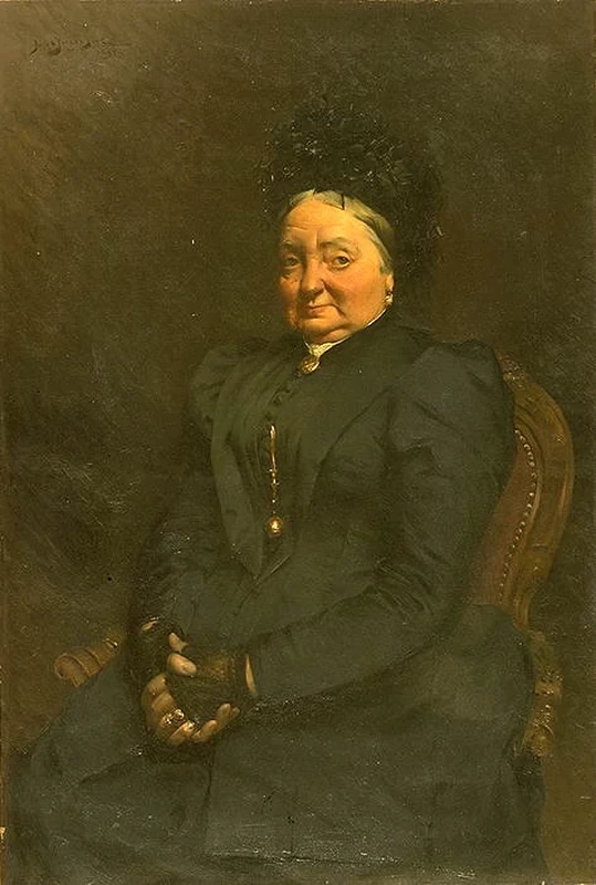 François Paul Auguste Quinsac - Ritratto di Madame Seigne